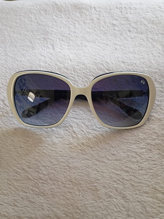 La Martina Accessories - White Frame La Martina "Tango" Sunglasses